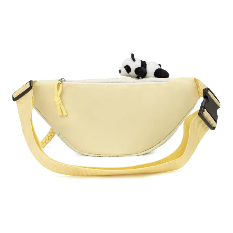 UNITE STAR Nylon One Shoulder Crossbody Bag, Sling Bag Regular Women's Pink/Green/Yellow-9