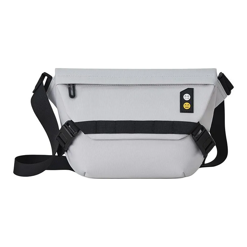 BOSTANTEN Oxford Shoulder Bag, Crossbody Bag Medium Size Men's Gray-1