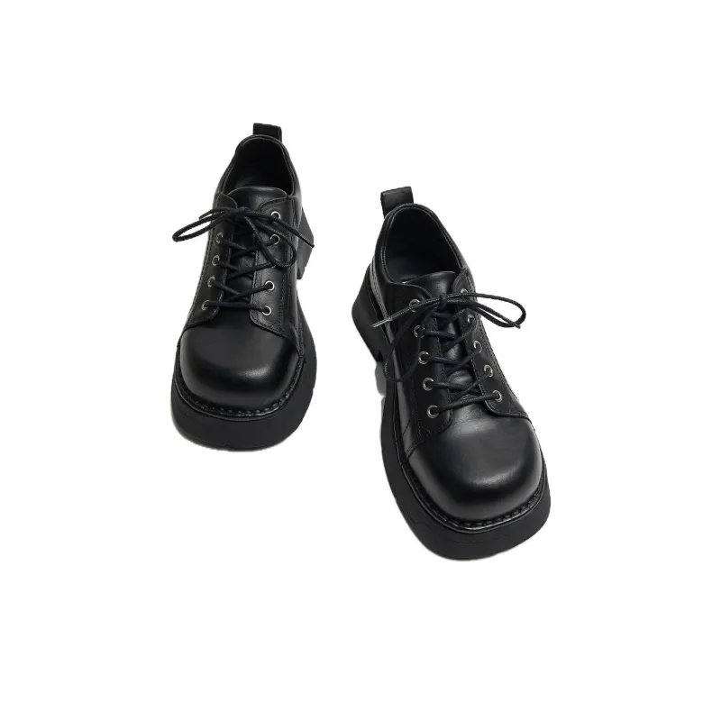 MIISTA Casual Single Shoes 5cm Women's Black-2