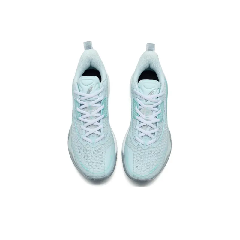 XTEP Feather Light 5 Cushioned Slip Resistant Low Top Basketball Shoes Men's Blue-3