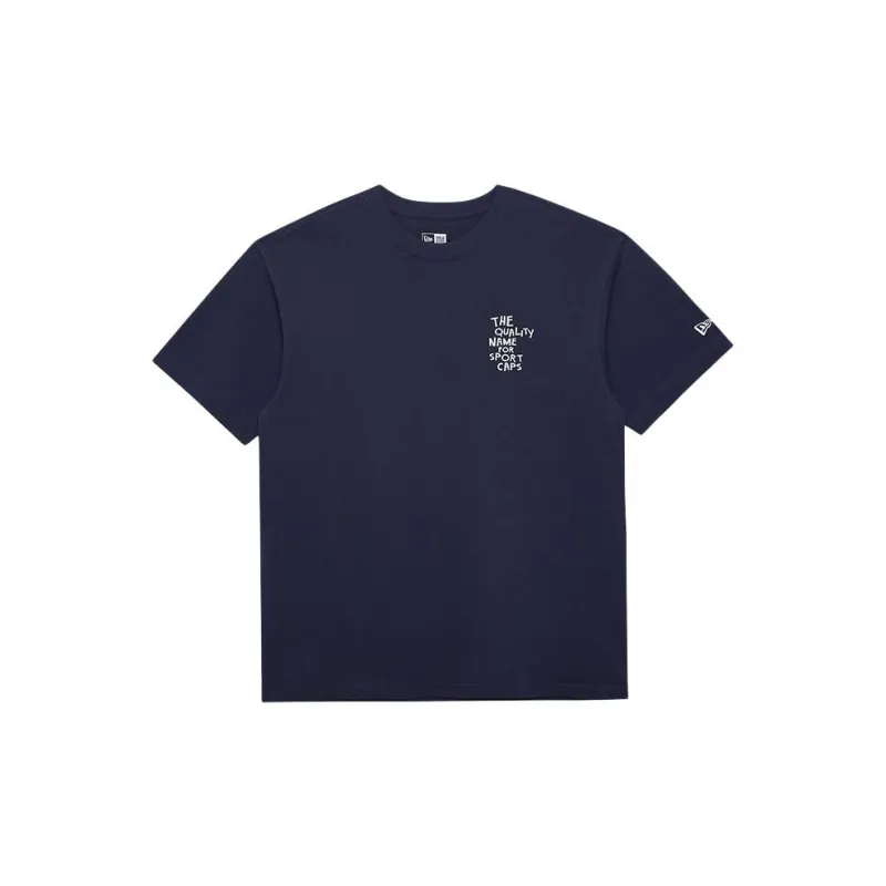 New Era College Renewal Series SS24 T Shirt Unisex Navy Blue-1