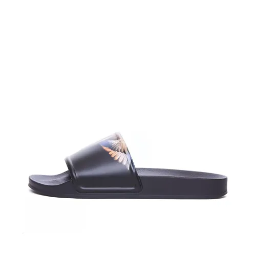 Marcelo Burlon Slide Slippers Men Black