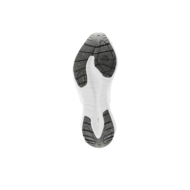 DECATHLON Cushioning Anti Slip Wear Resistant Breathability Low Top Running Shoes Men's White Green-3