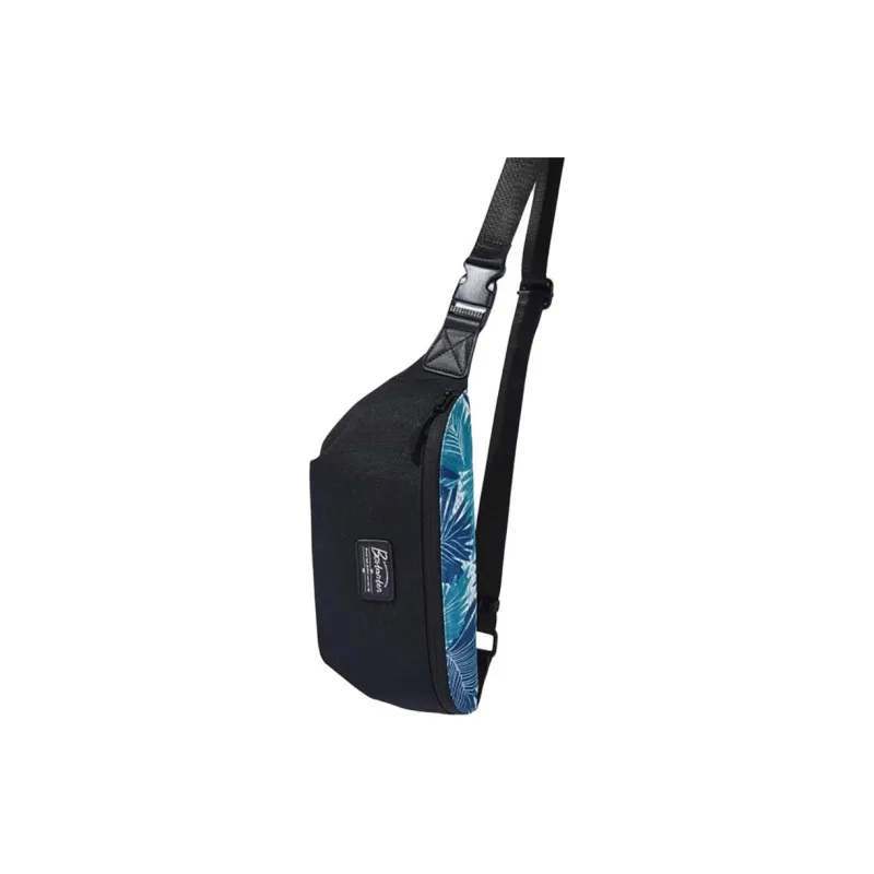 BOSTANTEN Fabric Shoulder Bag Crossbody Bag Sling Bags Unisex Black-3