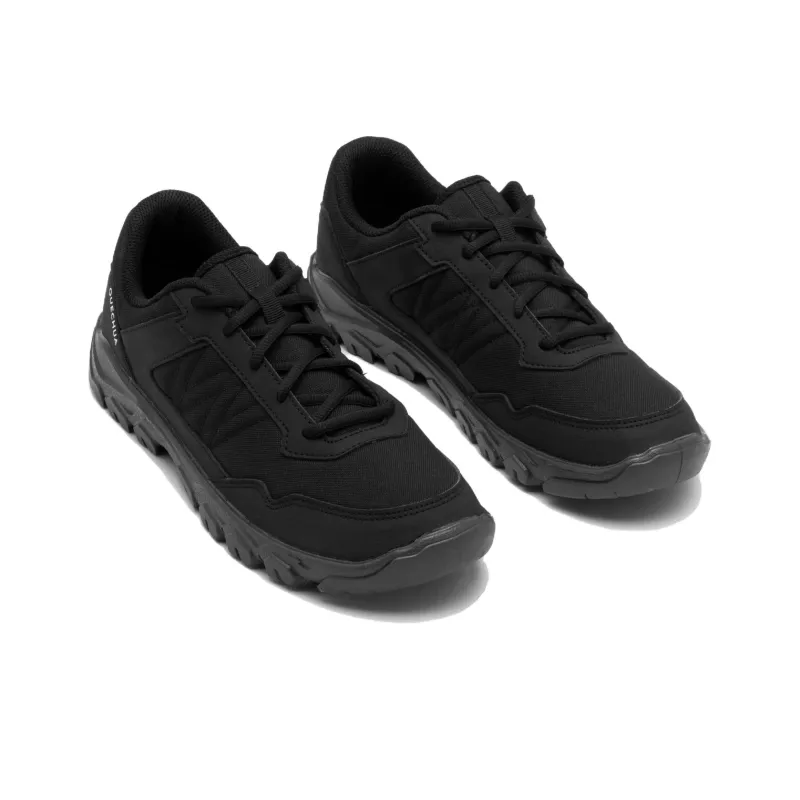 DECATHLON NH500 Cushioned Anti Slip And Wear Resistant Lightweight Low Top Trekking Shoes Men's Black-2