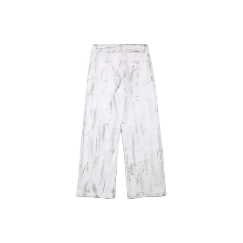 PAKA Jeans Unisex White-1