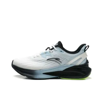 Anta Stinger 5 Durable Breathable Low Top Marathon Running Shoes Men's White Blue
