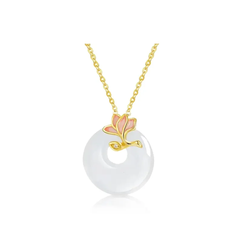 Kim Ka Fook Chalcedony Jade Necklaces Women's-0
