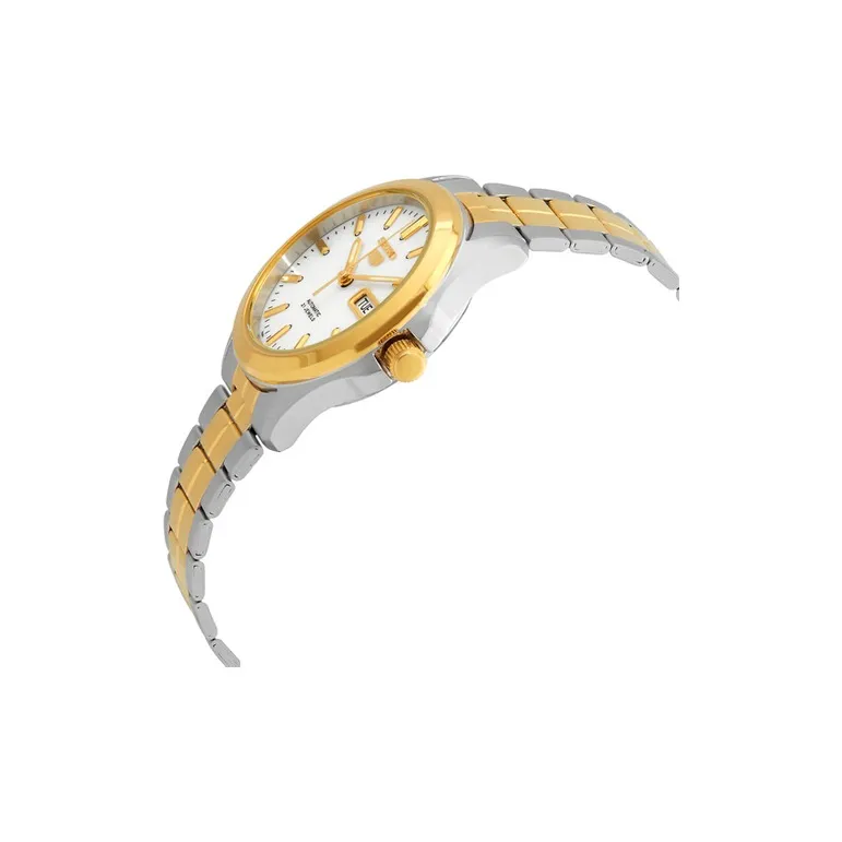 SEIKO Automatic Mechanical Movement Watch Men's Watches White Dial-3