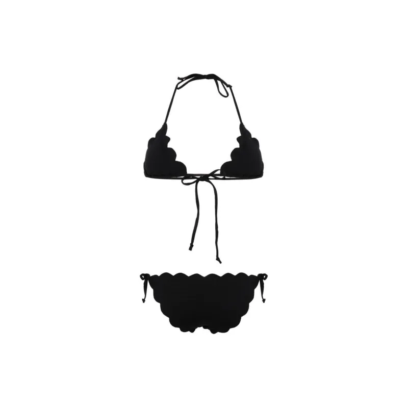 MARYSIA Scalloped Textured Bikini-1