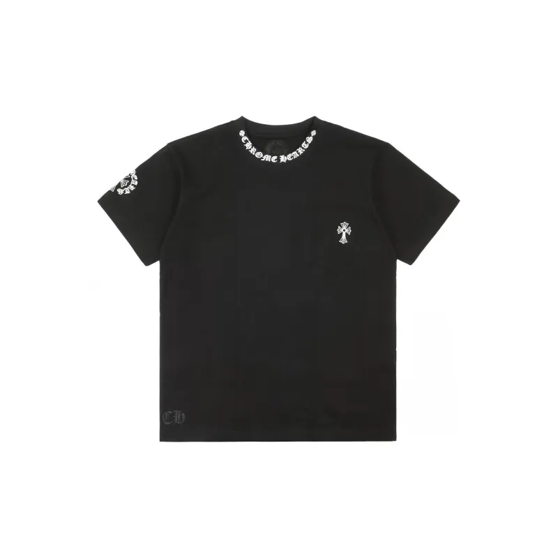 Chrome Hearts Neck Logo T Shirt-1