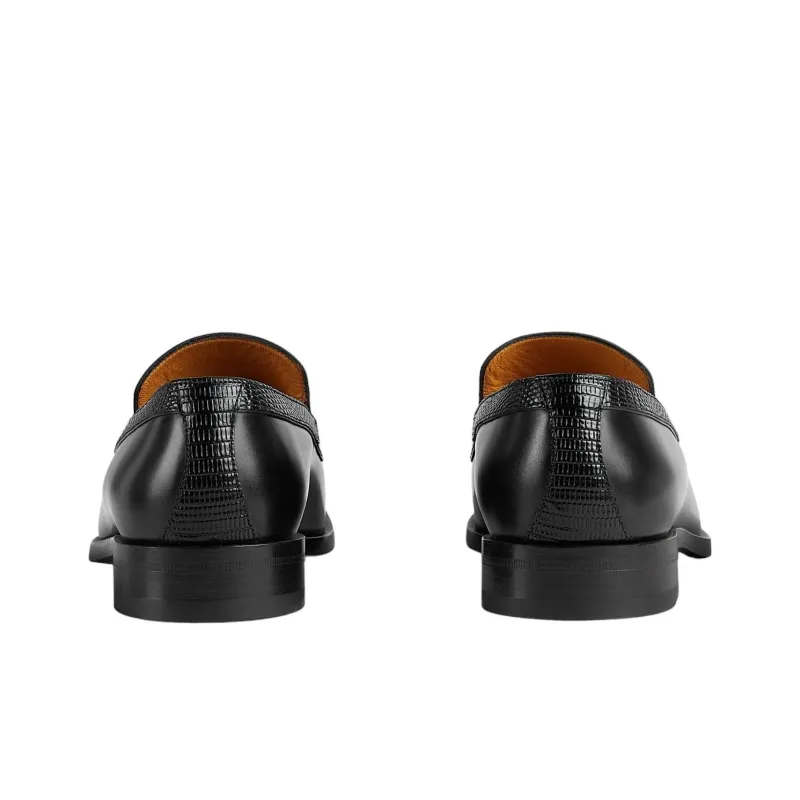 GUCCI Loafers Men Black-4