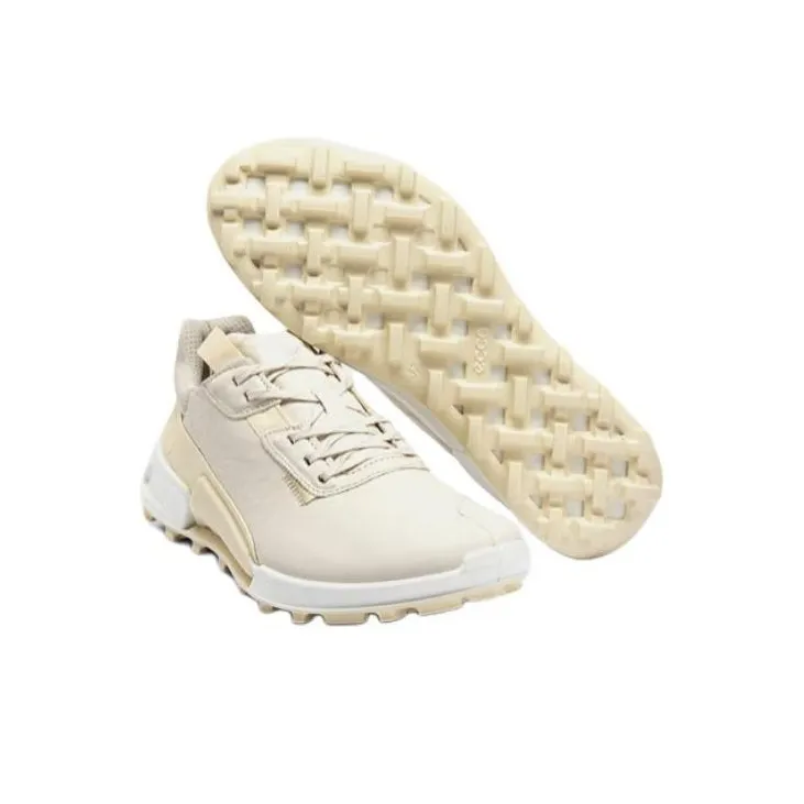 Ecco Abrasion Resistant Low Top Casual Shoes Women's Beige-3