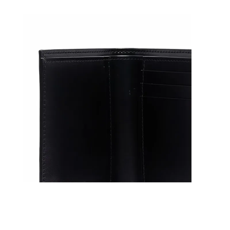 SAINT LAURENT Tiny Cassandre Credit Card Wallet-4