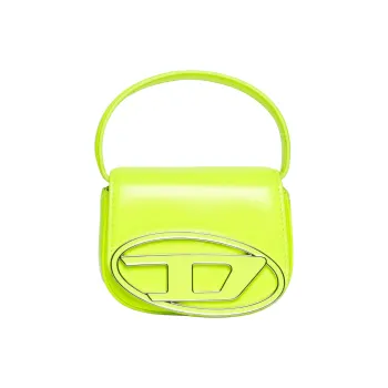 DIESEL 1DR Xs Logo Plaque Tote Bag