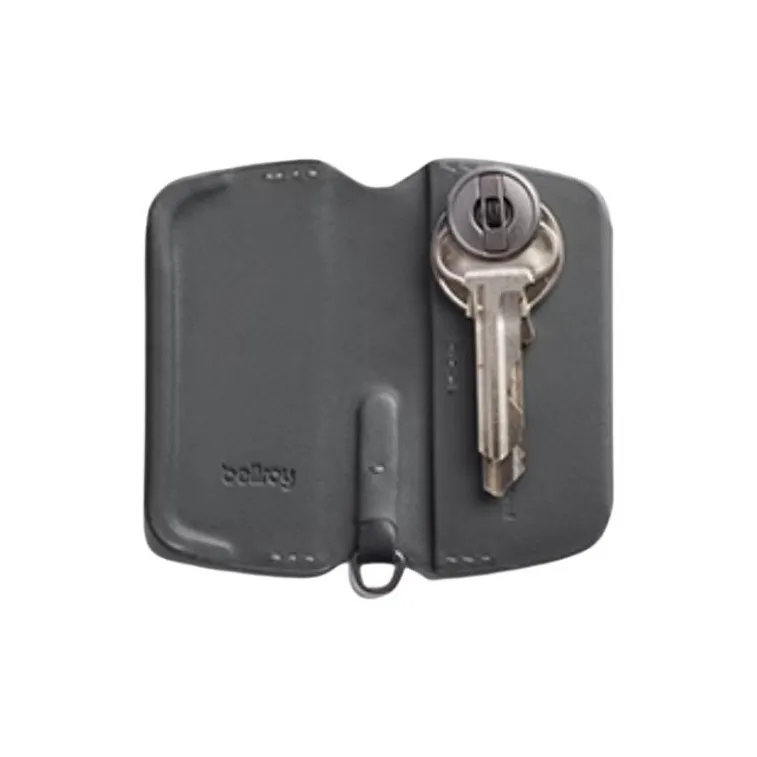 BELLROY Cow Leather Key Pouch Unisex Jasper Green-1