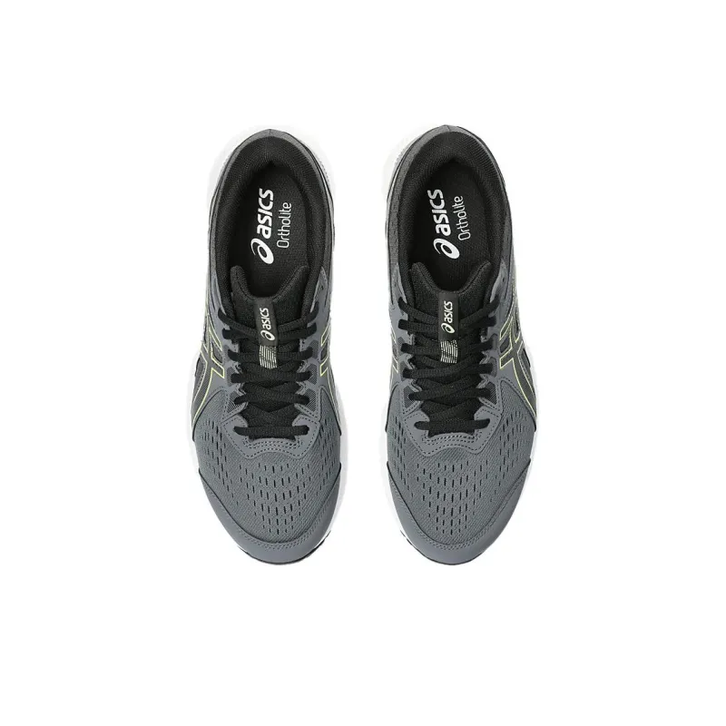 Asics Gel Contend 8 Cushioning Wear Resistant Low Top Running Shoes Men's Black Gray-4