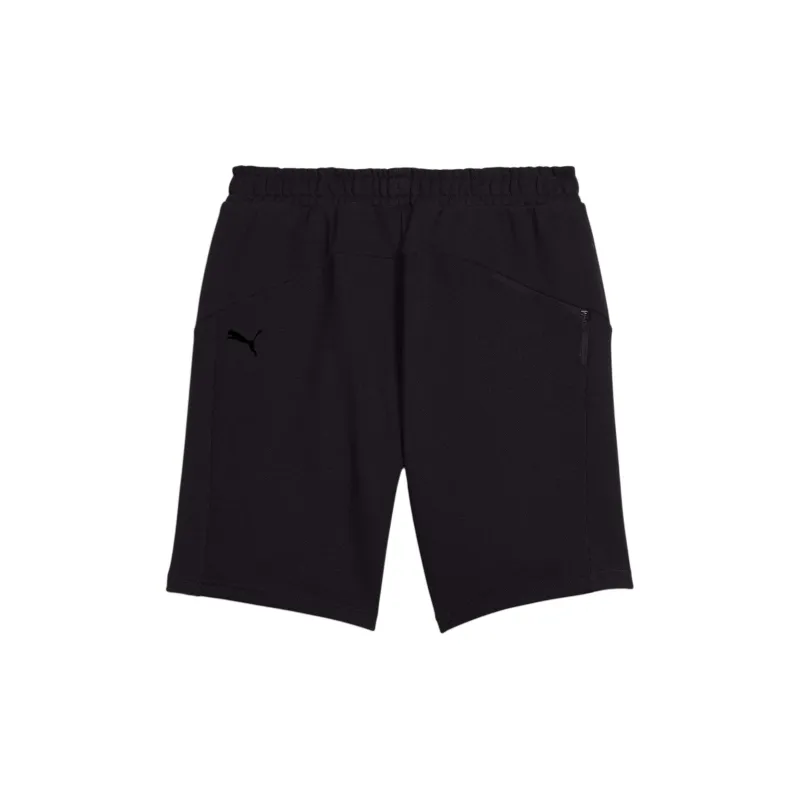 PUMA Logo Printed Drawstring Shorts-1