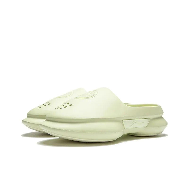 LiNing Slide Slippers Men's Green-2