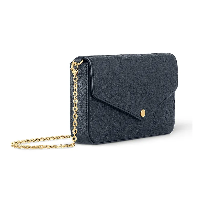 LOUIS VUITTON Felicie Pochette Navy-1
