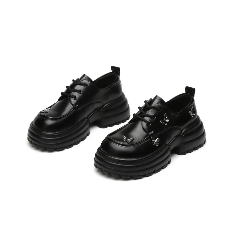 KEKAFU Casual Single Shoes 6cm Women's Black-2