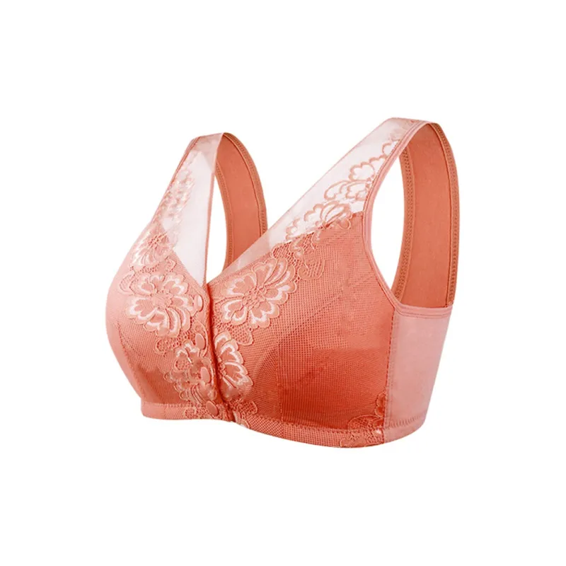 Flowers in water Women's Bras-11