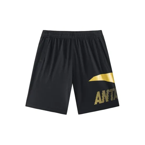 ANTA Casual Shorts Men Basic Black/Gold