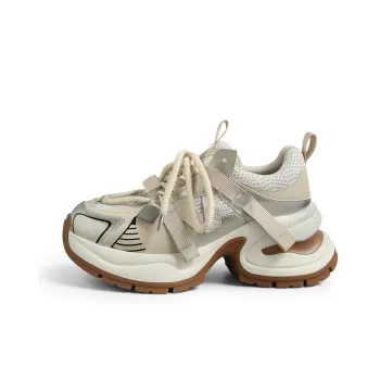 DOLIN COLLECTION Wear-Resistant Low-Top Chunky Sneakers Women's