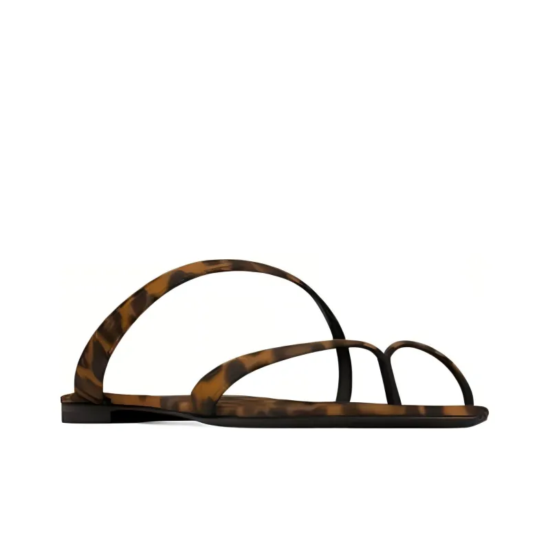 SAINT LAURENT Tanger Open Toe Slides Women's-2
