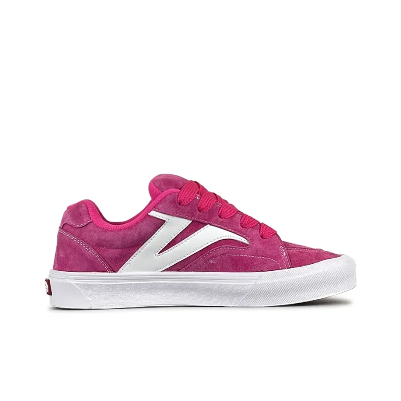 VFDF Puffy Shoes Low Top Skateboard Shoes Unisex Pink-1
