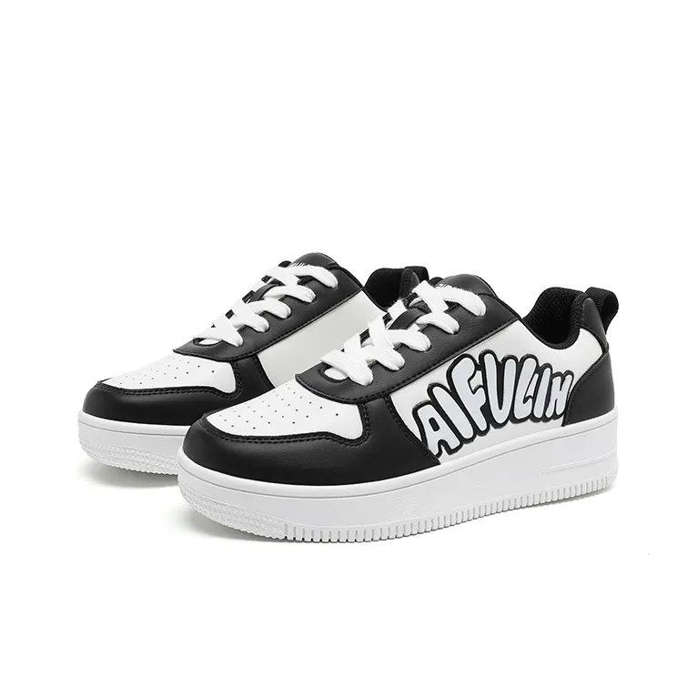 AIFUlIn Evelyn Abrasion Resistant Slip Resistant Low Top Skateboard Shoes Women's-7