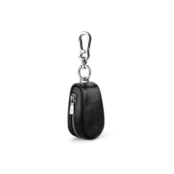 WilliamPOLO Top Grain Cow Leather Small Size Keychain Key Pouch Mini Men's Multicolor