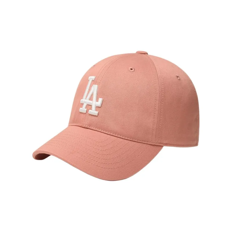 MLB Cotton Baseball Caps Unisex Grapefruit Pink COM-2