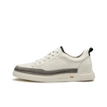 GOG Skateboard Shoes Men Low Top White