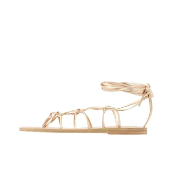 ANCIENT GREEK SANDALS Roman Sandals Women's Gold