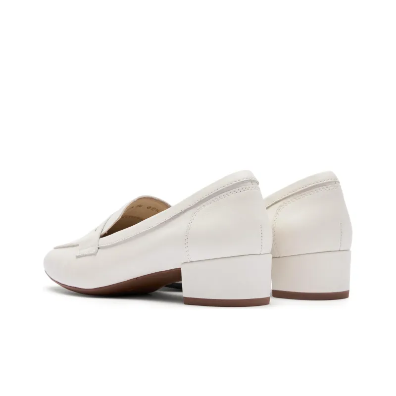 Staccato Casual Penny Shoes Chunky Heel Loafers 4cm Women's-6