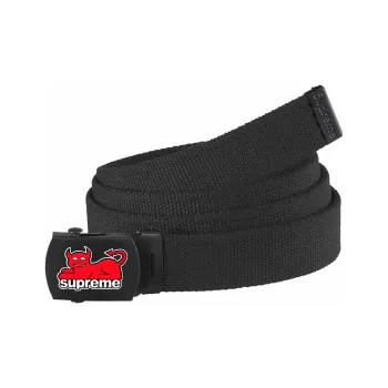 Supreme X Dickies black 2024 webbing belt