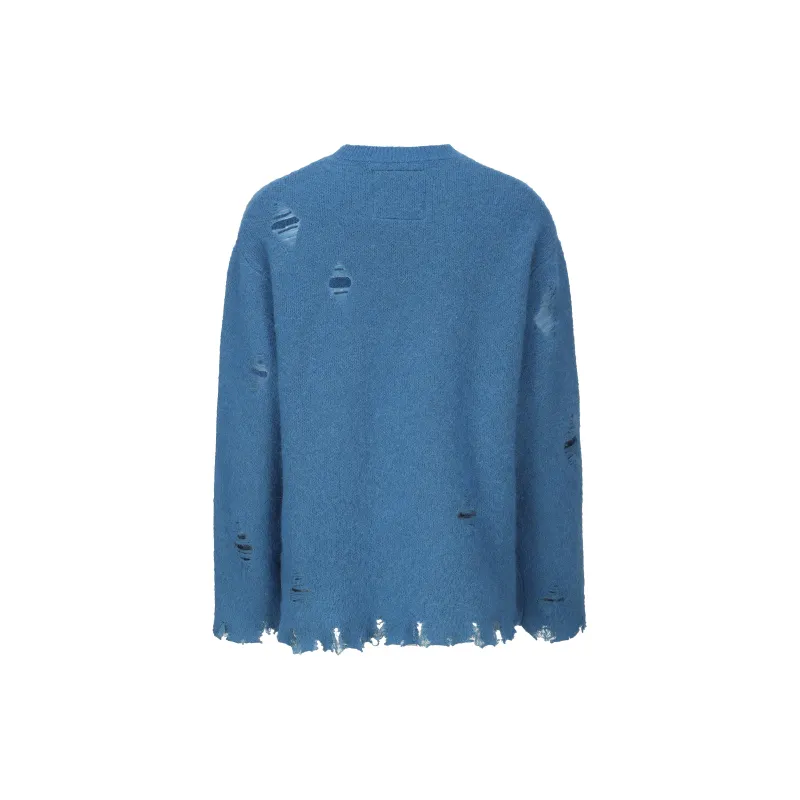 VANN VALRENCÉ Sweater Unisex Sky Blue-1
