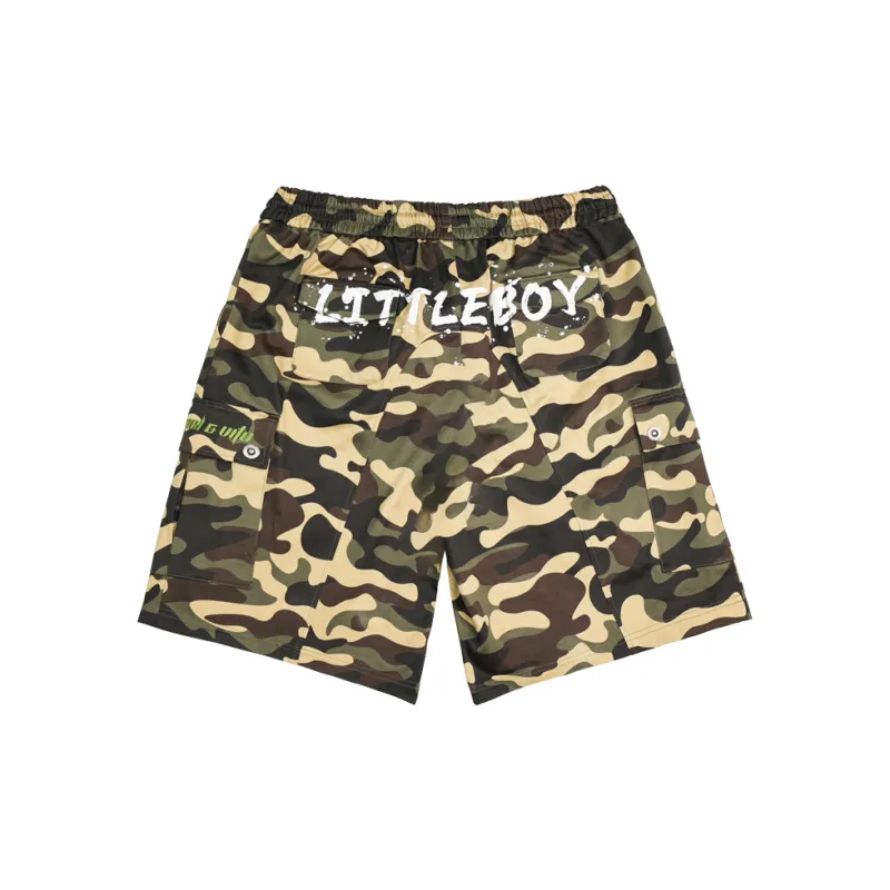 RAUH Welt BEGRIFF Cargo Shorts Men's Green-1