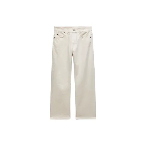 ZARA ZW Series Jeans Women's White