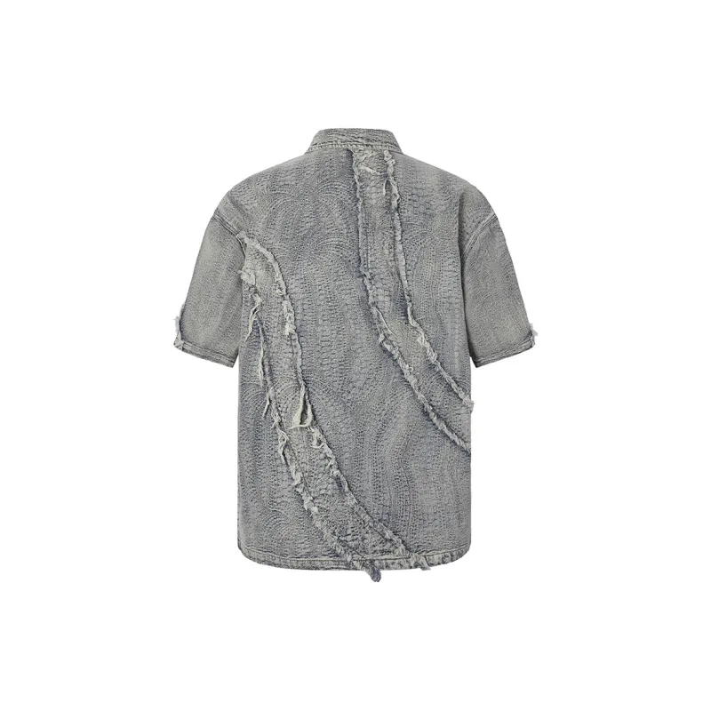 ROCAWEAR SS24 Shirt Unisex Blue-1