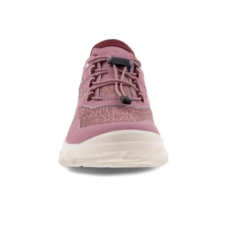 Ecco Breathable Low Top Casual Shoes Women's Rouge Red-2