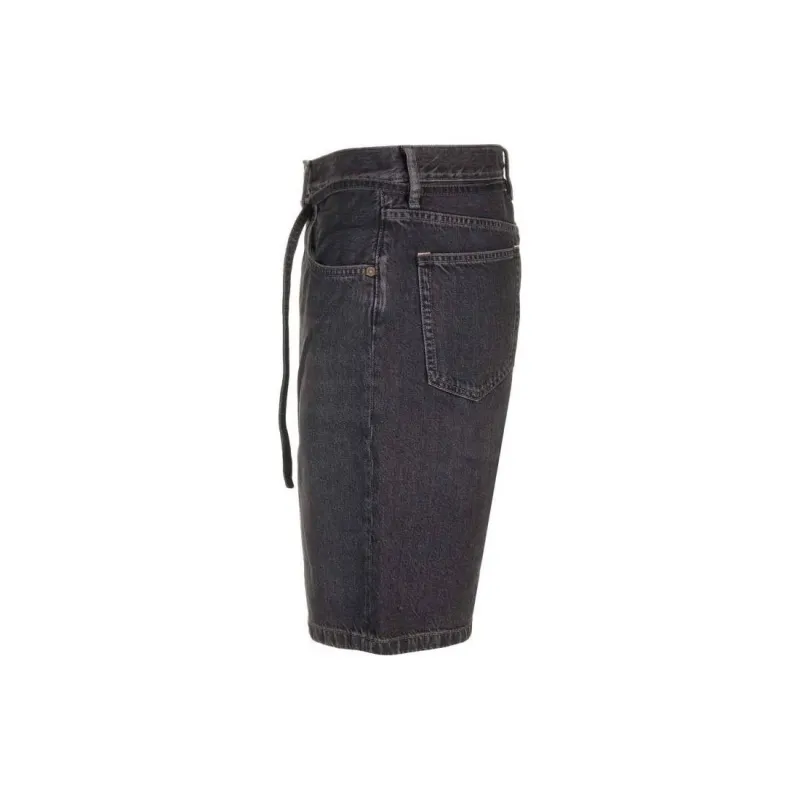 Acne Studios 2024 Autumn/Winter Collection SS24 Denim Shorts Men's Black-2