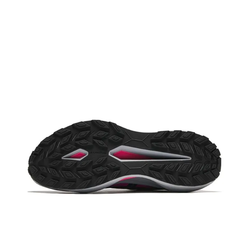 Anta Champion Series Swift Cushioning Low Top Running Shoes Men's Black Red-4