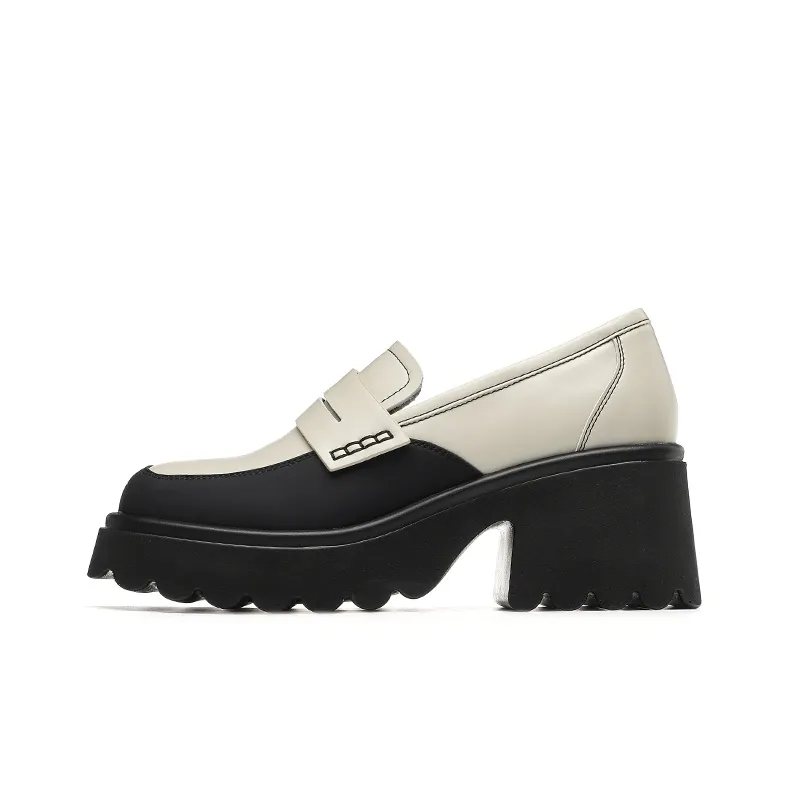 ACESC Loafers Women's Black, Beige-3