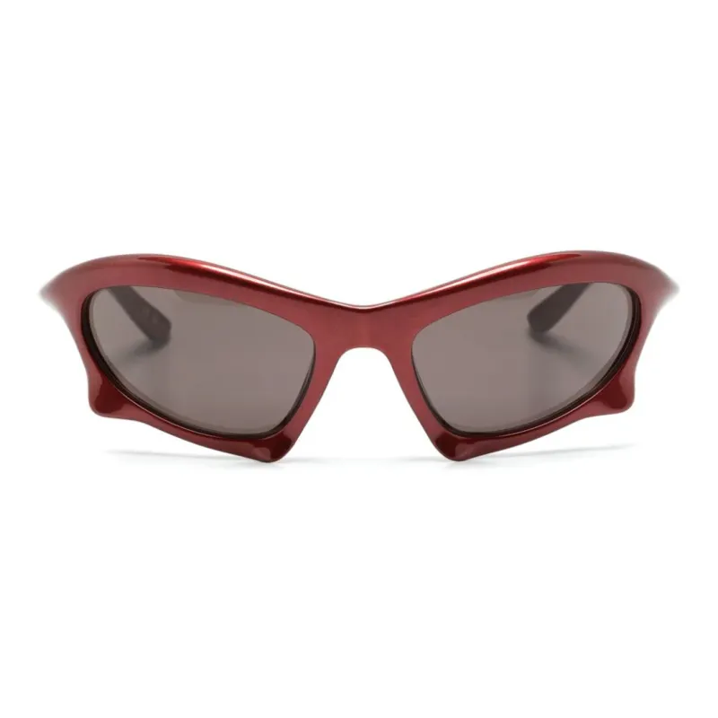 Balenciaga Bat Rectangular Frame Sunglasses-1
