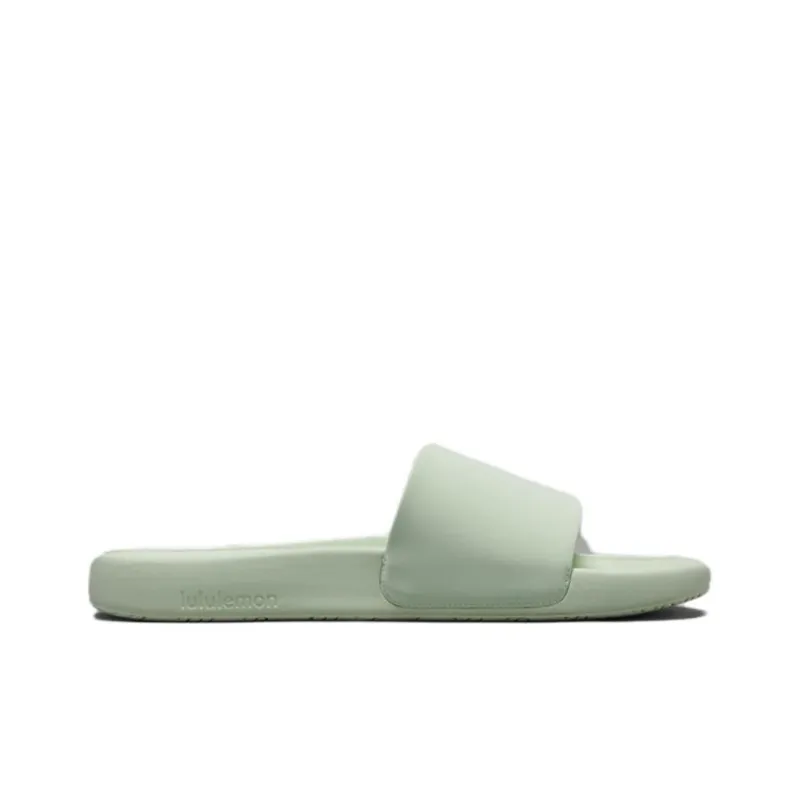 Lululemon Restfeel Slide Rubber Sole Odor-Resistant Slide Slippers Men's Turquoise-1