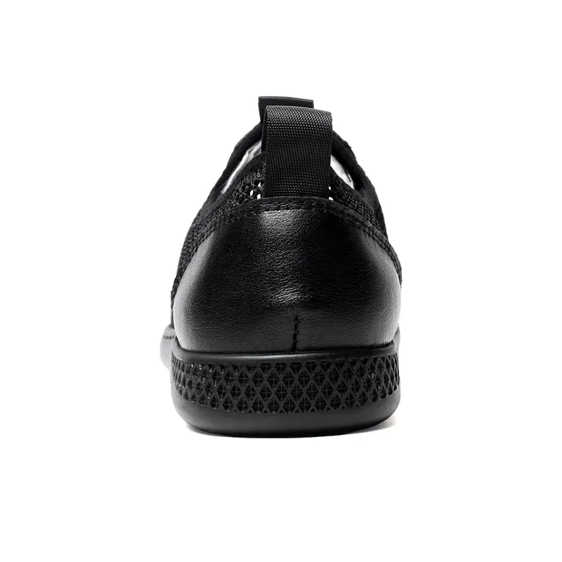 British Knights Breathable Wear-Resistant Cushioning Low-Top Casual Shoes Men's Black-4