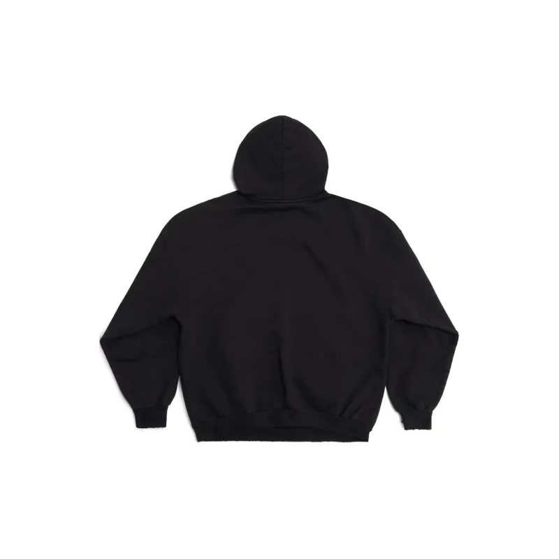 Balenciaga Sweatshirt Loose Fit Style Unisex Black-1