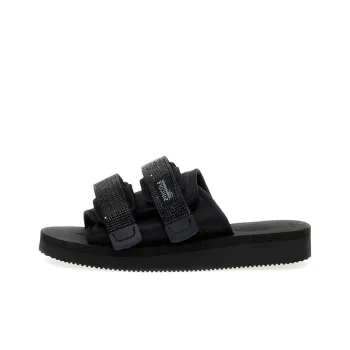 Blumarine Logo patch Touch strap Slides